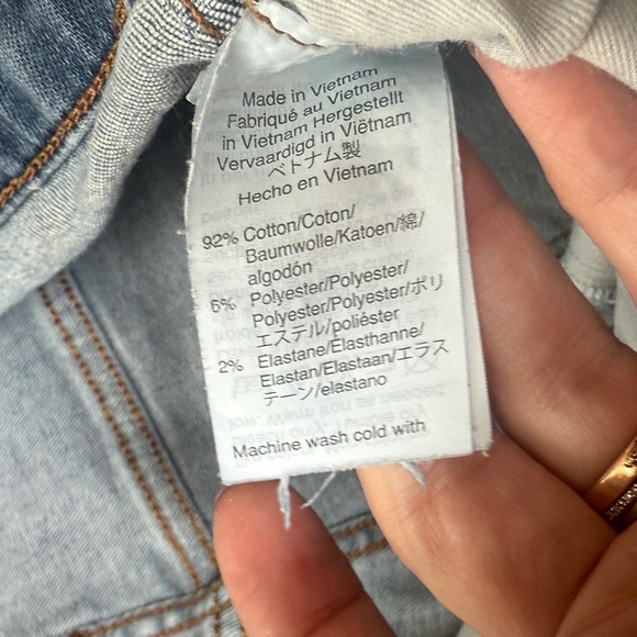 Madewell 10” High-rise Skinny size 36T - Picture 7 of 10